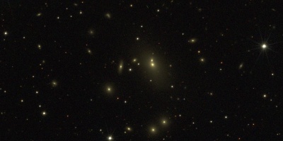 Detail of Abell 2622 galaxy cluster observed in a J-PLUS field