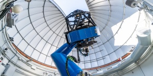 Image of the T80, main telescope for developing the project J-PLUS. Credits: CEFCA